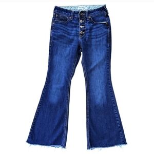 Ariat Classic Blue Denim Jeans W/Rough edge Short Inseam